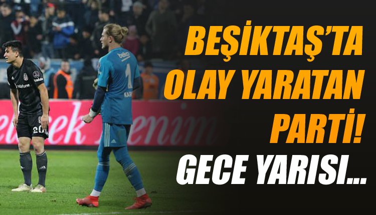 'Beşiktaş'ta skandal parti... Babel ve arkadaşları...