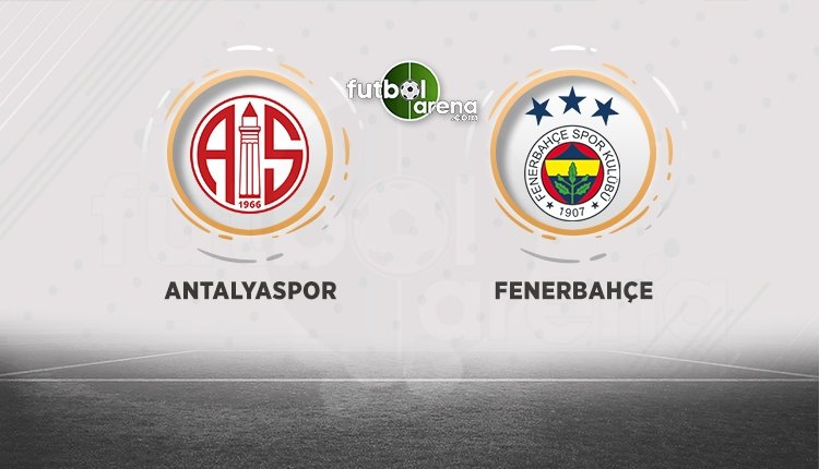 'Fenerbahçe'nin Antalyaspor ilk 11'i açıklandı! Ersun Yanal...