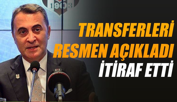 'Fikret Orman canlı yayında transferleri açıkladı
