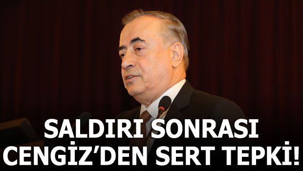 'Flaş! Mustafa Cengiz'den GS Store saldırısı için gözdağı