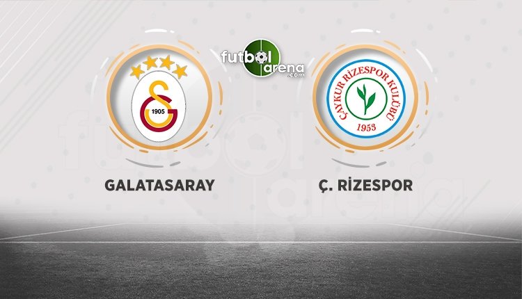 'Galatasaray'ın Çaykur Rizespor 11'i açıklandı! Terim'den sürpriz...