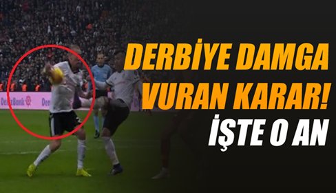 'Galatasaray'ın derbide penaltı beklediği pozisyon! VAR devam dedi