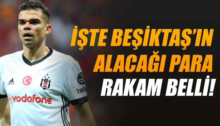 'İşte Beşiktaş'ın Pepe'den kar ettiği rakam