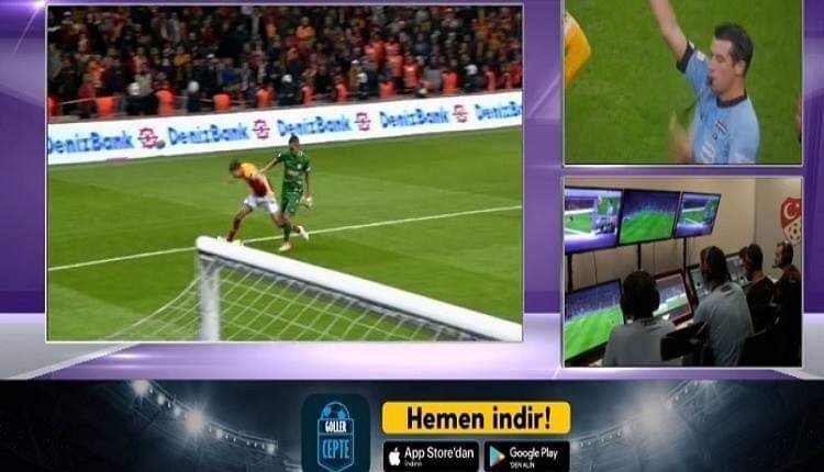 'İşte Galatasaray'ın son dakikada penaltı beklediği pozisyon! Protesto sesleri  