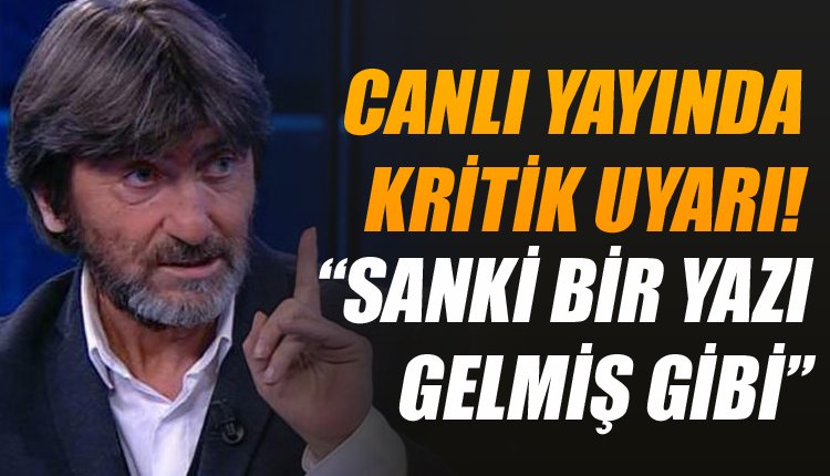 'Rıdvan Dilmen'den Şenol Güneş için kritik sözler