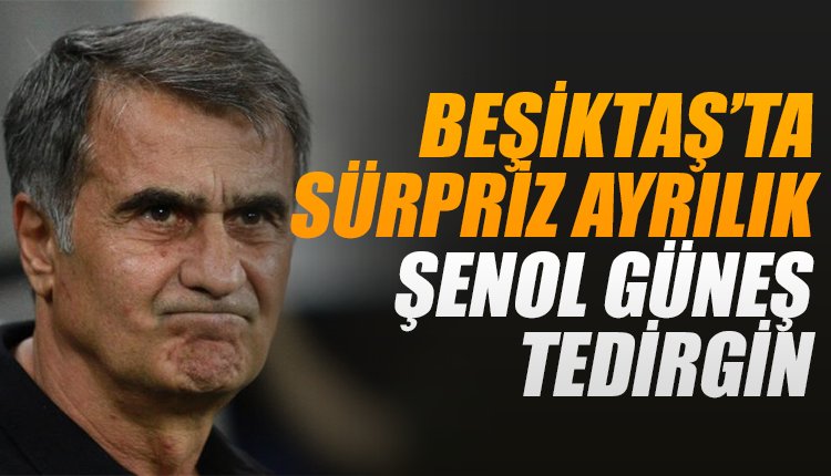 'Şenol Güneş tedirgin... Beşiktaş'ta sürpriz ayrılık!