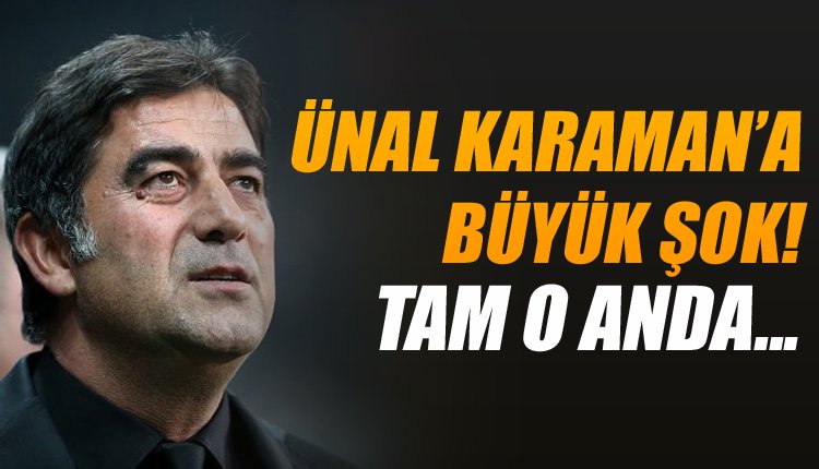 'Vodafone Park'ta maç sonunda Ünal Karaman'a büyük şok!