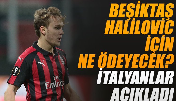 'Beşiktaş, Alen Halilovic transferi için ne kadar ödeyecek? İtalyanlar açıkladı...