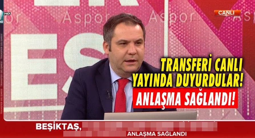 'Beşiktaş'ın transferini canlı yayında açıkladılar! Anlaşma sağlandı