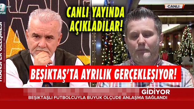 'Canlı yayında açıkladılar! Beşiktaş'ta ayrılık gerçekleşiyor