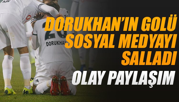 'Dorukhan'ın golü sosyal medyayı salladı! Olay paylaşım