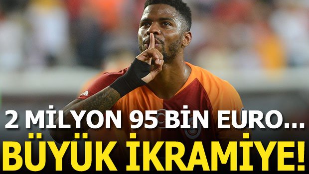 'Galatasaray'da Ryan Donk'a büyük ikramiye