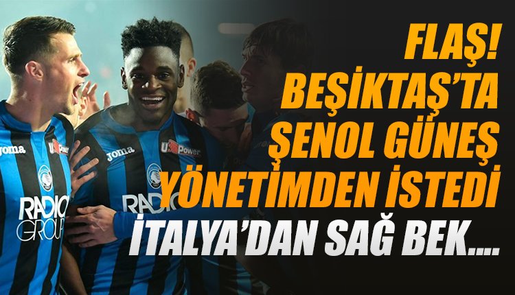 'Şenol Güneş istedi, yönetim alıyor! İtalya'dan sağ bek geliyor...