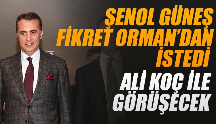 'Şenol Güneş'in Fikret Orman'dan istediği futbolcu! Ali Koç ile görüşecek