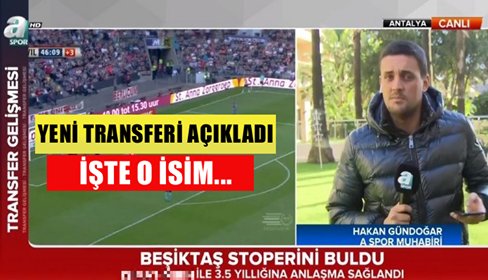 'Son dakika! Beşiktaş yeni stoperini buldu