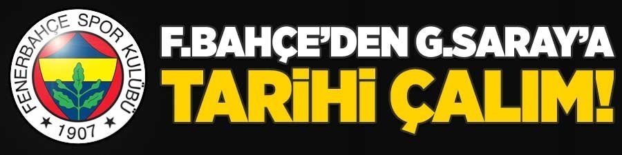 'Fenerbahçe'den Galatasaray'a transfer çalımı