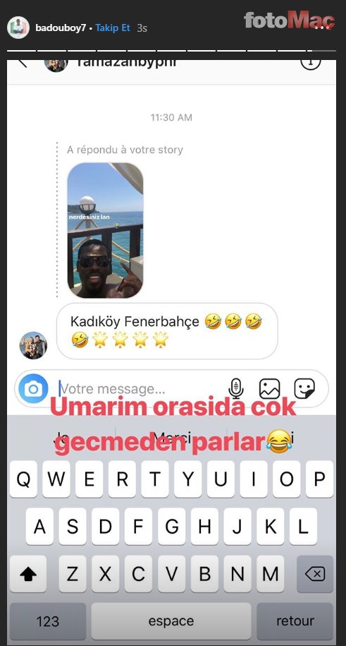<h2>Ndiaye’den Fenerbahçeli taraftara yanıt</h2>
