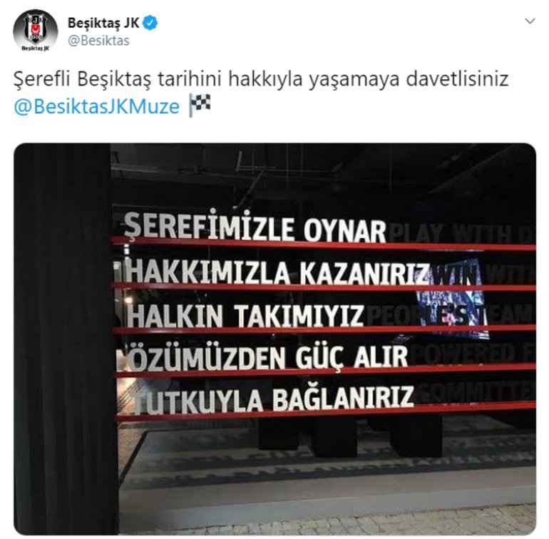 <h2>BEŞİKTAŞ’TAN DİKKAT ÇEKEN PAYLAŞIM</h2>