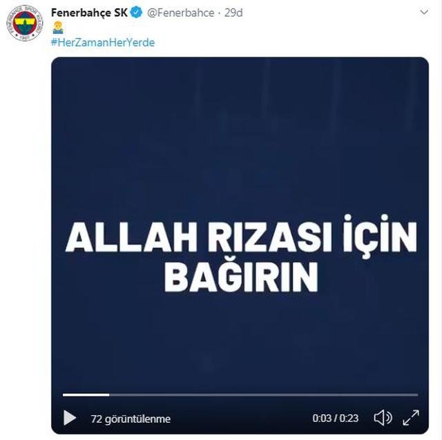 <h2>FENERBAHÇE’DEN GALATASARAY’A GÖNDERME</h2>