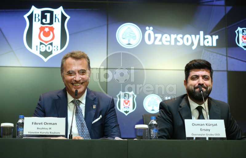 'Beşiktaş - Özersoylar sponsorluk anlaşması (09.10.2019)