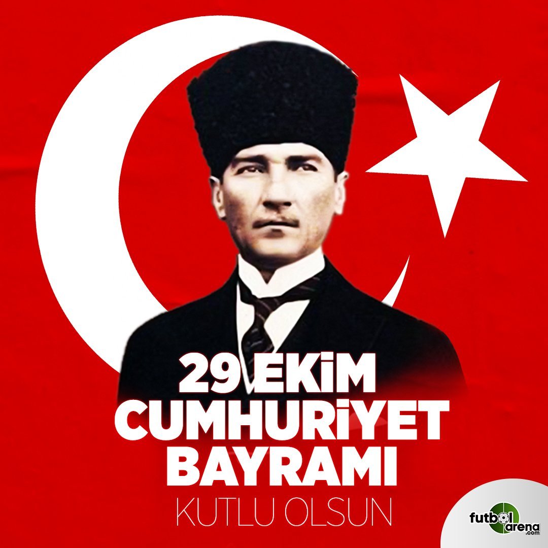 'Süper Lig kulüplerinin 29 Ekim paylaşımları