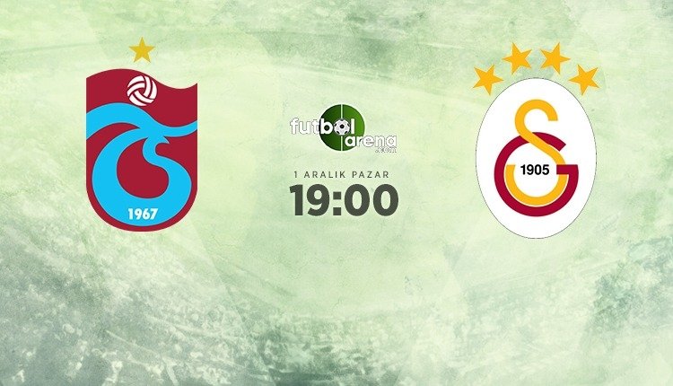 TRABZONSPOR - GALATASARAY MUHTEMEL İLK 11’LERİ