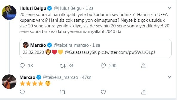 <h2>FENERBAHÇE ESKİ BAŞKAN ADAYI GALATASARAYLI FUTBOLCU İLE TARTIŞTI</h2>