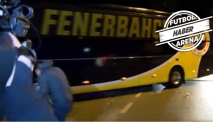 FENERBAHÇE KAFİLESİNE PROTESTO