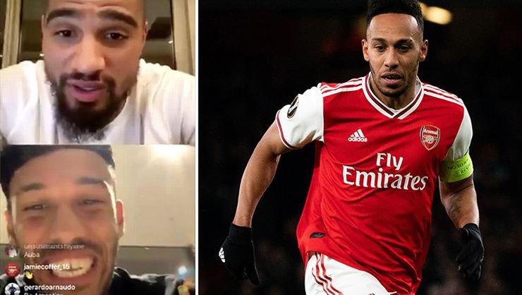 Boateng’den Aubameyang’a ’Come to Beşiktaş’ sözleri