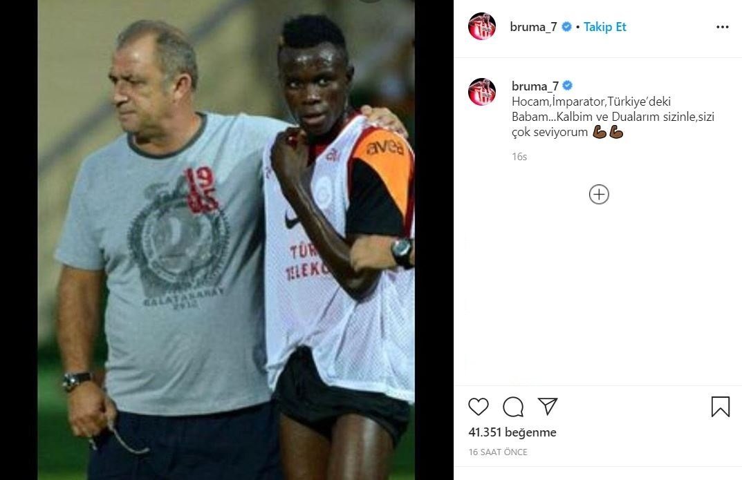 <h2>BRUMA’DAN FATİH TERİM’E MESAJ</h2>