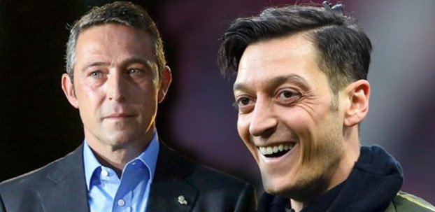 <h2>Fenerbahçe’de Ali Koç, Pellegrini’ye Mesut Özil sözü verdi</h2>