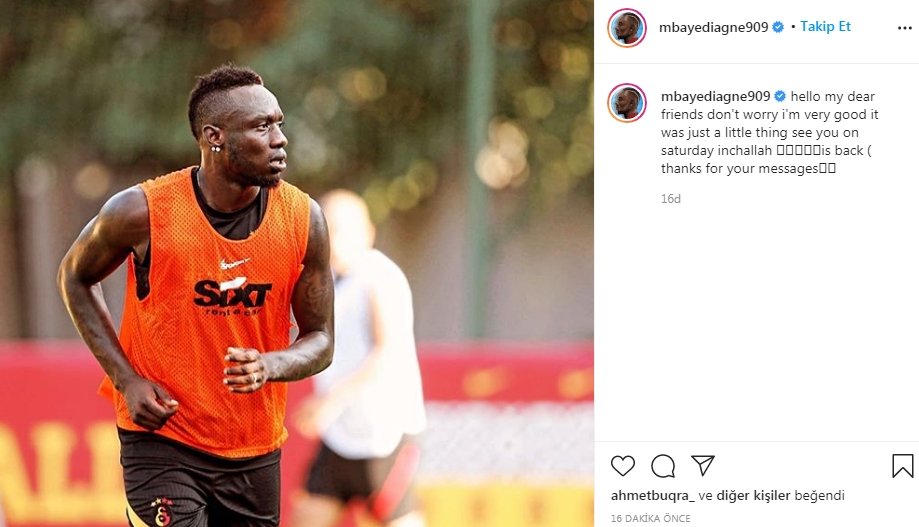 <h2>DİAGNE GAZİANTEP MAÇINDA OYNAYACAK MI?</h2>