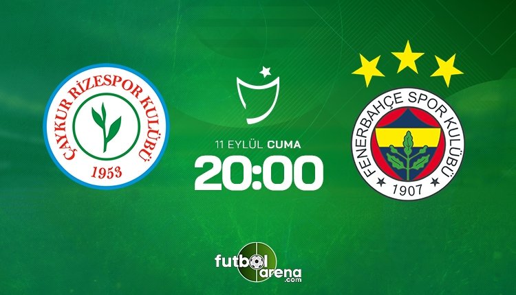 <h2>RİZESPOR - FENERBAHÇE MUHTEMEL 11’LER</h2>