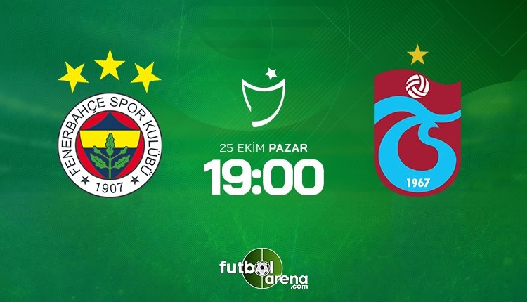 <h2>FENERBAHÇE - TRABZONSPOR İLK 11’LER</h2>