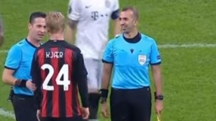 'Maça damga vuran an! Kjaer ve Özkahya