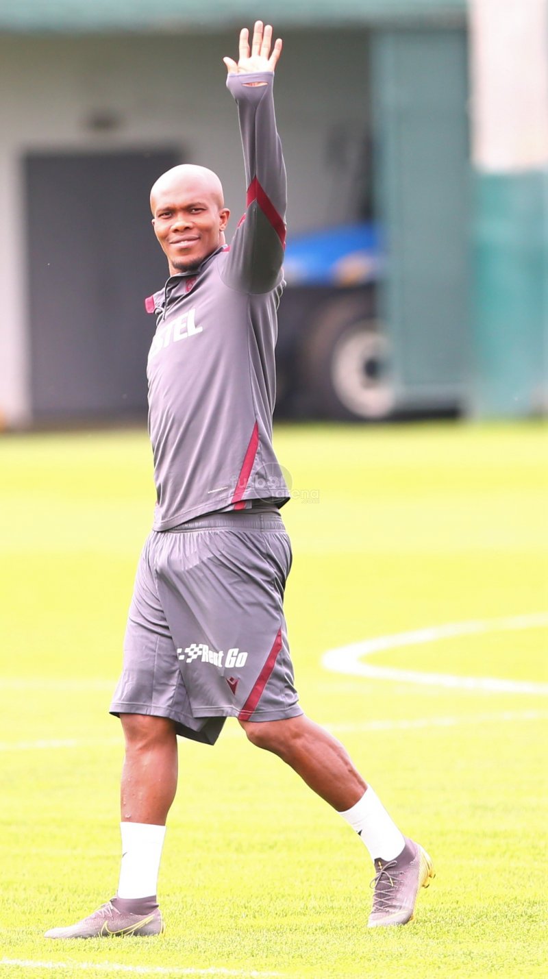 'FutbolArena Trabzonspor antrenmanında