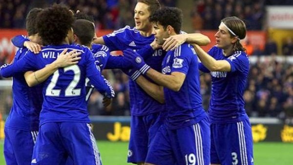 Chelsea, Swansea'yi 5-0 yendi