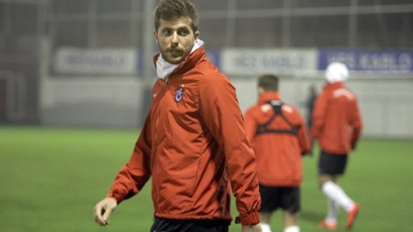 Uğur Demirok, Trabzonspor'la ilk idmanına çıktı