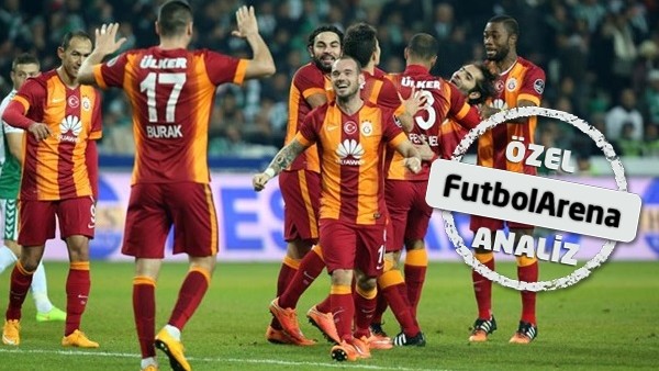İşte Galatasaray'ın ilk yarı değerlendirmesi