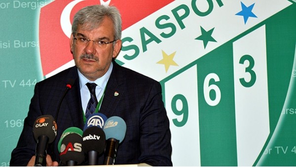 Recep Bölükbaşı: 'Bursaspor'da satılık futbolcu yok'