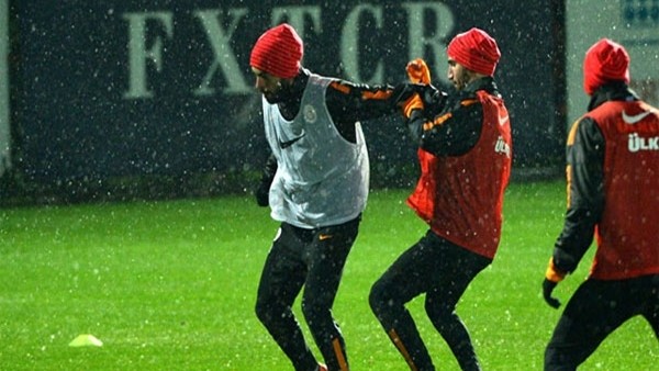 Cimbom derbi hazırlıklarını sürdürdü