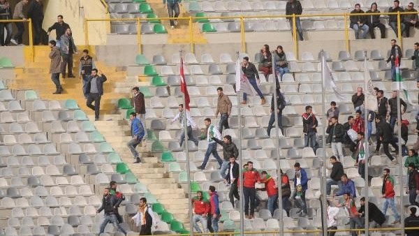 2.Lig maçında PKK gerginliği!