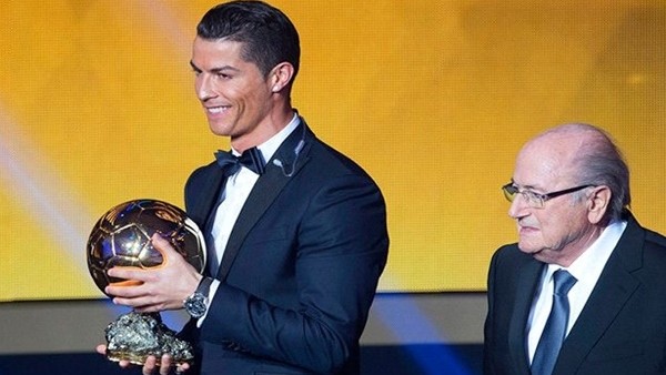 Ballon d'Or Cristiano Ronaldo'nun!