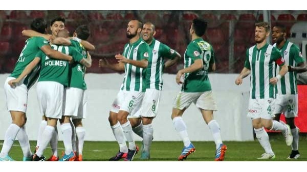 Bursaspor, Mersin İdman Yurdu'na fark attı