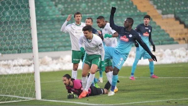 Bursaspor ile Çaykur Rizespor yenişemedi 