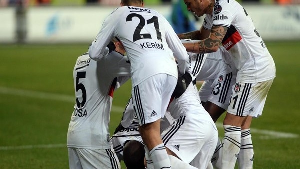 Beşiktaş üst üste 6. deplasman maçını da kazandı