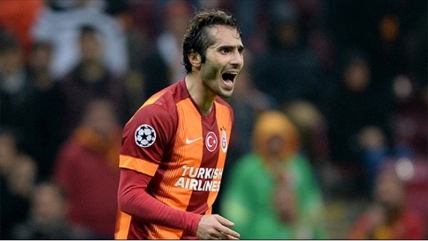 Galatasaray'da Hamit Altıntop sevinci