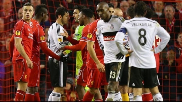 Liverpool tarihine Beşiktaş damgası!