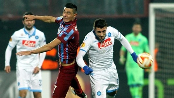 Trabzonspor, Napoli'ye konuk oluyor