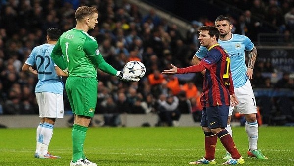 Lionel Messi: 'Joe Hart bir fenomen'
